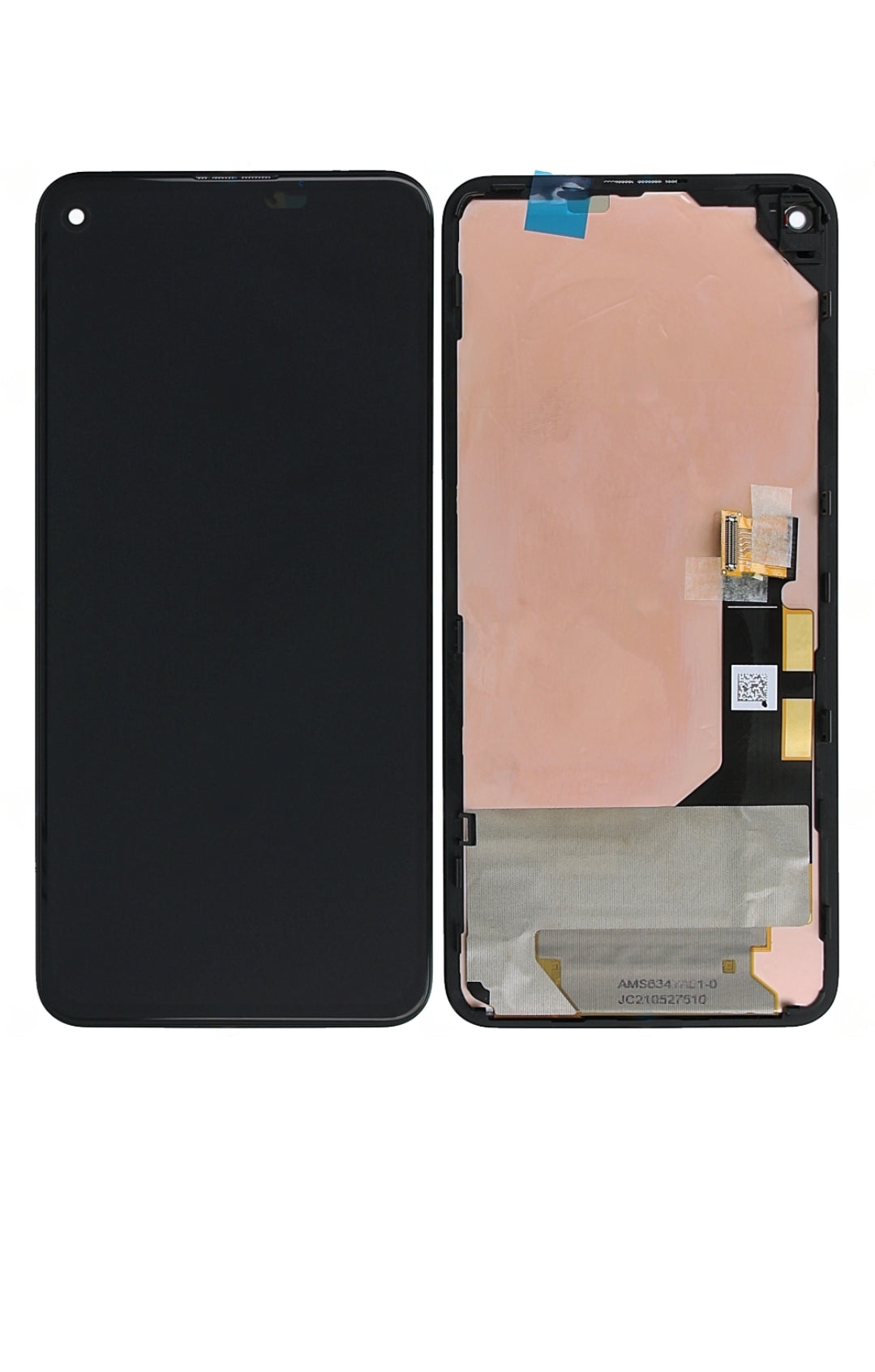 Google Pixel 5a 5G (G1F8F/G4S1M) LCD Display + Touchscreen - G949-00138-01 - Black