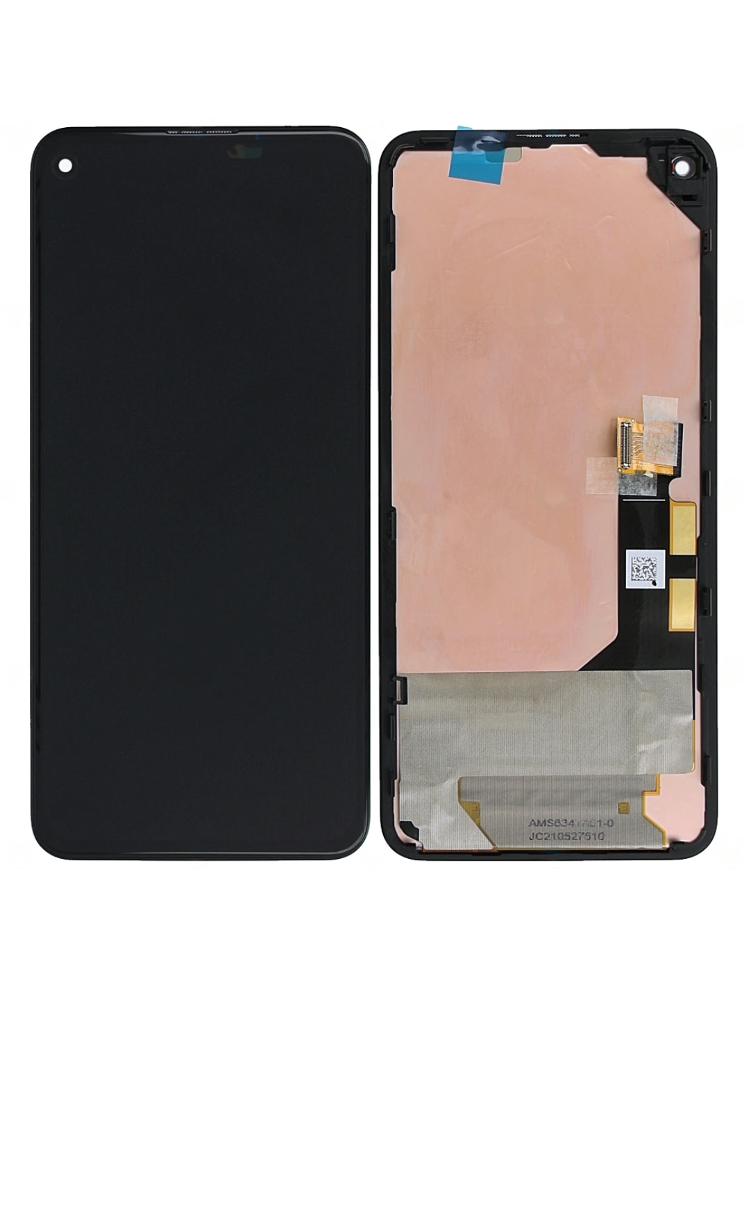 Google Pixel 5a 5G (G1F8F/G4S1M) LCD Display + Touchscreen + Frame - Black
