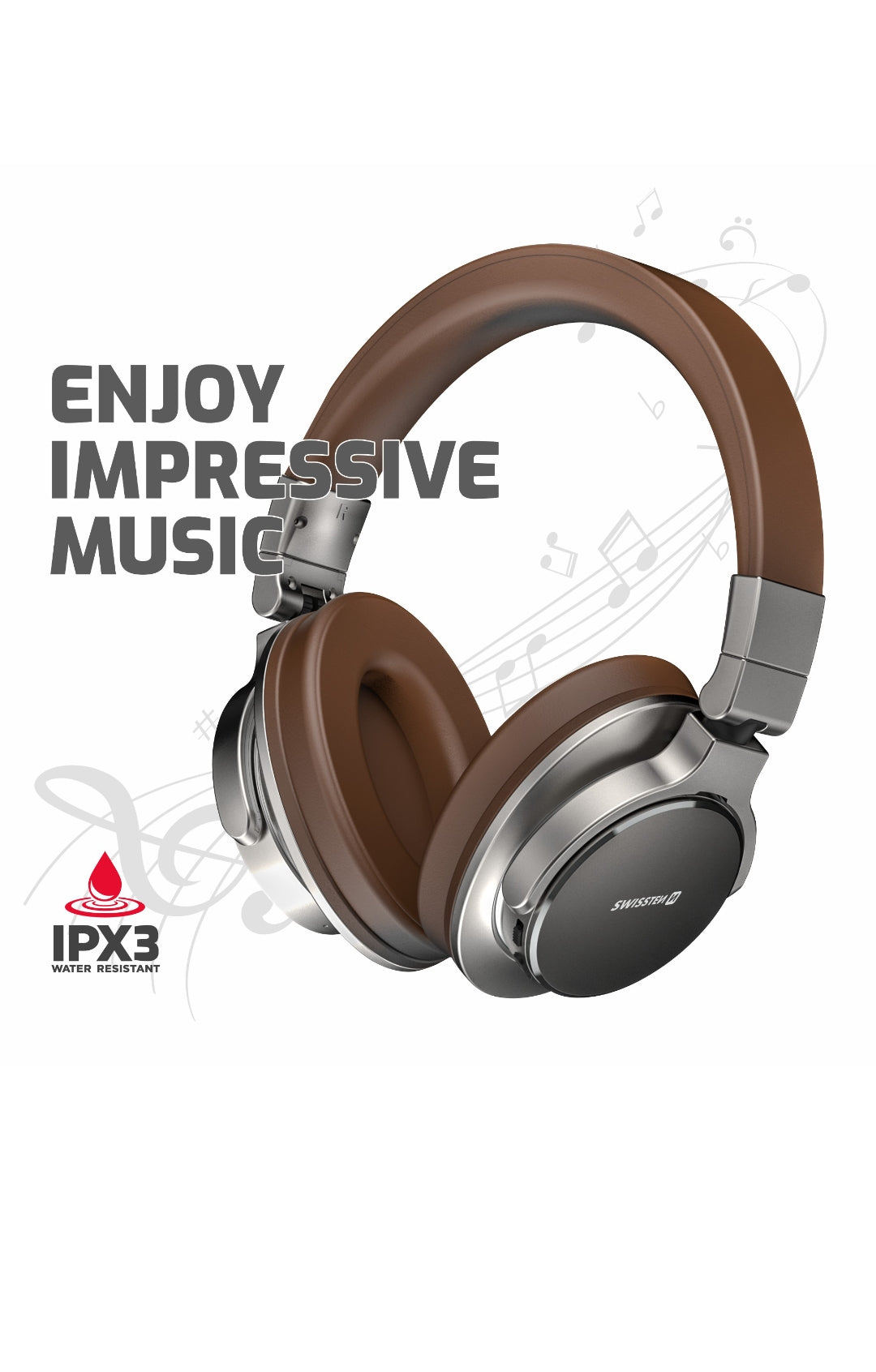 Headphones Swissten Jumbo