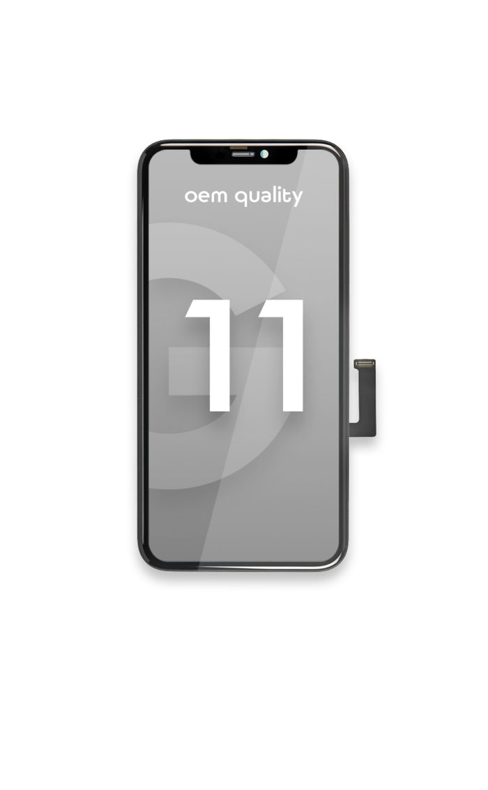 Apple iPhone 11 LCD Display + Touchscreen OEM Quality (LG) - Black
