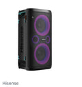 Bärbar Bluetooth Högtalare Hisense PARTY STORM Svart 300 W