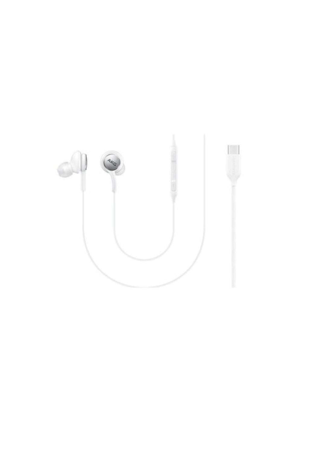 Samsung AKG USB-C In-Ear Earphones - EO-IC100BWEGEU - White