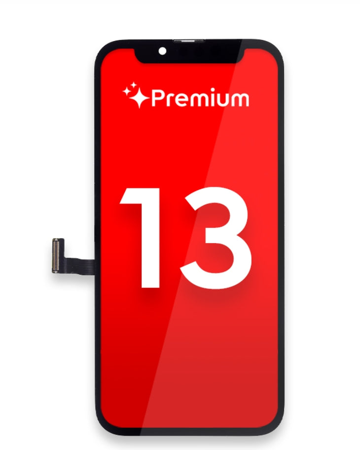 Apple iPhone 13 LCD Display + Touchscreen - Premium Quality - Black